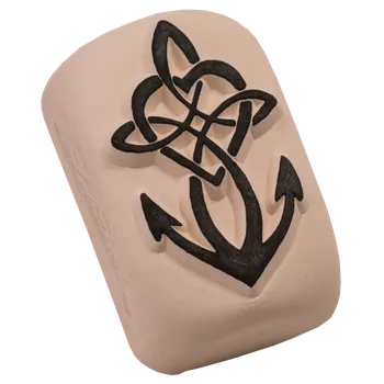 Odstranitelné tetování Symbol víry, lásky a naděje, STŘEDNÍ (LaDot razítko pro dočasné tetování střední velikosti.)