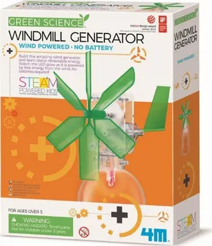 Dětská vědecká sada Mac Toys Větrný generátor