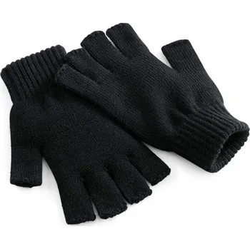 Rukavice Beechfield Fingerless Gloves CB491 černé