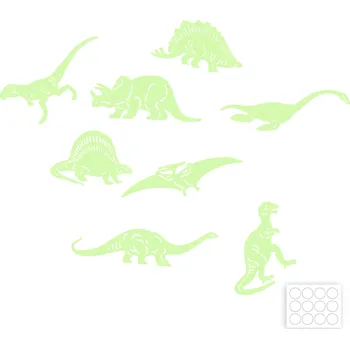 Rappa Svítící samolepky dinosaurus