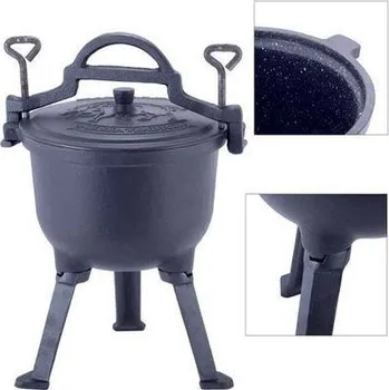 kotlíky kotlík myslivecký 15l litinový se smaltovanou vnitřní úpravou 1880892