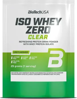 Protein BioTechUSA Iso Whey Zero Clear 25 g limetka
