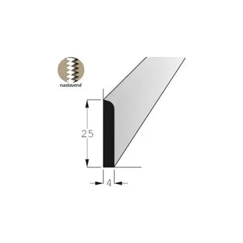 Stropní lišta Rohová vnitřní lišta - RV 2504 SM /240 nast.