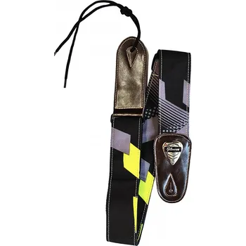 Kytarový popruh Gilmour Strap S05 Green Black