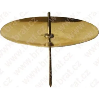 Svícen Bodec na svíčku 500 ks, 5 cm, - zlatý