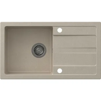 Granitový dřez QUADRON VIVARO 130/BÉŽOVÁ