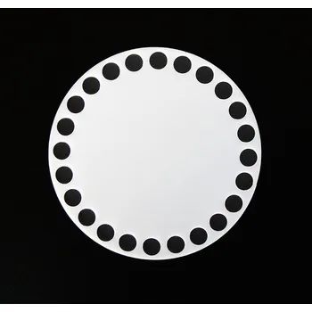 Dno na výrobu košíků - plexi - kruh 12 cm