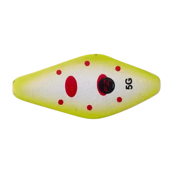 Umělá nástraha DAM Effzett plandavka Pro Trout Inline Spoon Chartreuse Smolt UV gramáž: 3.8g - 3.1cm