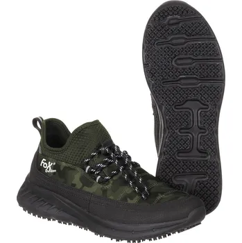 Pracovní obuv MFH Boty outdoorové tenisky Neopren Sneakers Camo FoX® Outdoor Velikost: 41 EU