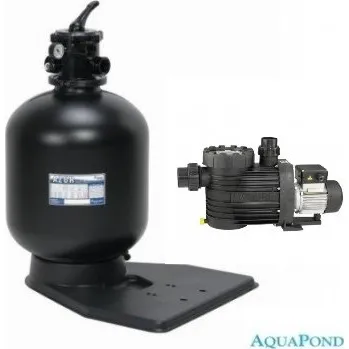 Ochranný vodní filtr Filtrační zařízení Azur Kit 380 na paletě s čerpadlem Bettar Top 6, 6 m3/h bez propojovacího potrubí