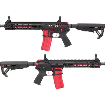 Airsoftová zbraň E&C Airsoftová zbraň EC-643 M-LOK - červená