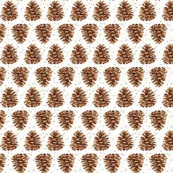 US 999-740 Little Ones mini šišky vícebarevná bavlněná látka patchwork