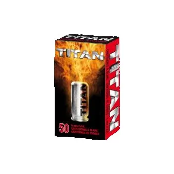 Příslušenství pro sportovní střelbu Startovací náboje do pistole 9mm Titan Perfecta 50ks