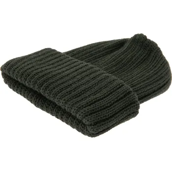 Čepice CTH Ericsson Zelená unisex čepice CTH Ericson - 100 % vlna - Nelson Wool Knit Velikost: Unisize (S-XL)