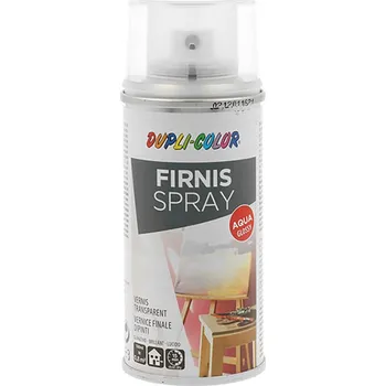 univerzální barva Motip Dupli Color Aqua Firnis bezbarvý lak na vodní bázi ve spreji 150 ml, lesklý