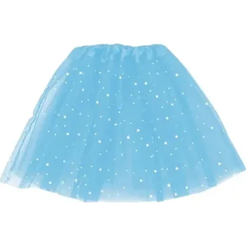 Princeznovská sukně s LED modrá