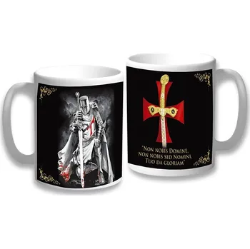 ALBAINOX Keramický hrnek templářských rytířů Knight Templar 320ml 39198