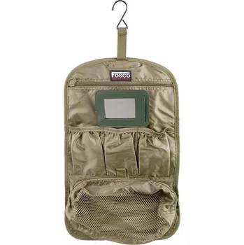 Cestovní taška FOSCO Cestovní taška na osobní hygienu závěsná toaletka Fosco™ Woodland Camo