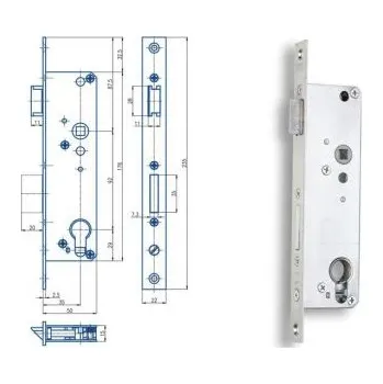 Zadl.zámek K440 P-L bí.ZN
