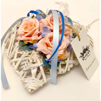 umělá květina Kyticky.cz Srdce s klíčem