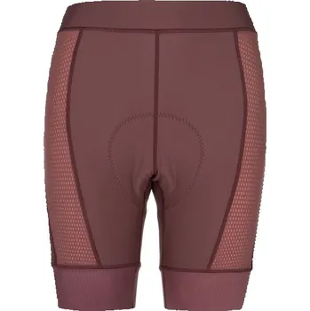 Dámské kraťasy KILPI PRESSURE-W Tmavě červená 34