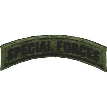 Nášivka NAVYS Nášivka SPECIAL FORCES nápis oliv E-50