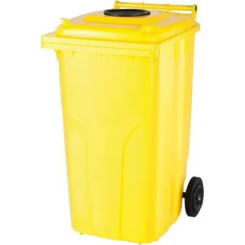 Železářství Popelnice plast 240l s koleč. vhoz plast