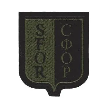 Nášivka NAVYS Nášivka SFOR bojová polní G-8