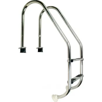 Schůdky do bazénu nerez Standard AISI 304, 2 stupňové