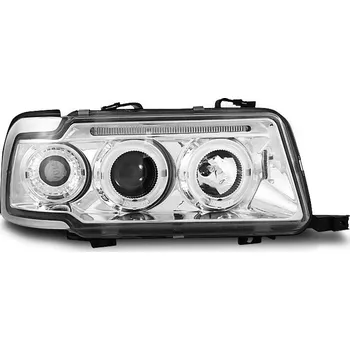 Přední světlomet TUNING-TEC Přední světla Audi 80 B4 91-96 Angel Eyes - chrom