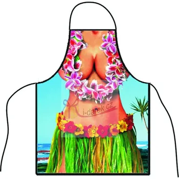 Žertovný předmět Kuchařská zástěra Havajská žena