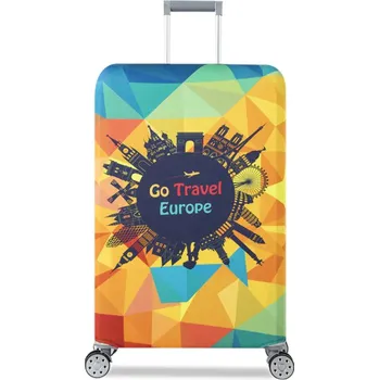 Příslušenství k zavazadlu Go Travel Europe Ochranný obal na kufr Velikost: S - doprava zdarma od 1499 Kč