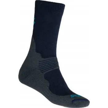 Cyklistické oblečení Ponožky SENSOR EXPEDITION MERINO tm. modro/šedé 6-8