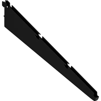 Dílenský regál Walteco Nosník pro drátěné police, 420mm, matný černý