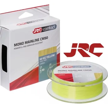 Vlasec JRC Contact CM50 Hi-Viz Yellow 1200 m průměr: 0,35 mm