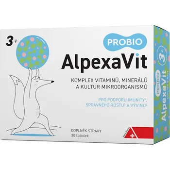 Doplněk stravy Probio AlpexaVit 3+ 30 cps.