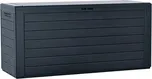Box zahradní WOODEBOX antracit 116 cm - 280L PROSPERPLAST