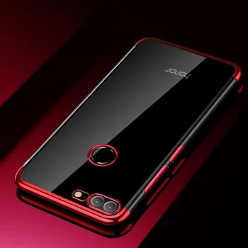 Pouzdro na tablet Silikonový Kryt Honor 9 Lite Barevný Barva: Červená