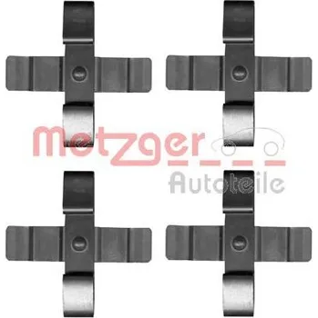Přislušenství brzdového systému Sada příslušenství, obložení kotoučové brzdy METZGER AUTOTEILE 109-1899
