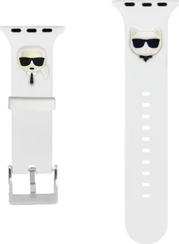 Řemínek na hodinky Karl Lagerfeld Karl and Choupette řemínek pro Apple Watch 42/44 mm