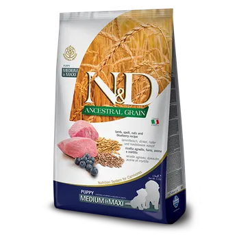 Krmivo pro psa N&D LG DOG Puppy medium maxi Lamb&Blueberry Balení: 2,5kg