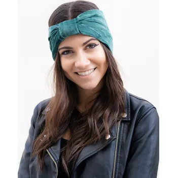 Sportovní čelenka BudesIN Čelenka Samet green