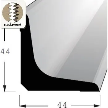 Stropní lišta Rohová vnitřní lišta - RVU 4444 SM /240 nast.