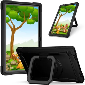 Pouzdro na tablet Outdoorový Kryt Na Samsung Galaxy Tab A8 10,5 Možnosti: Černo-Černá