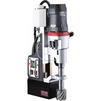 Vrtačka Magnetická vrtačka a závitořez s posuvnou základnou 4-rychlostní AGP MDS750-4