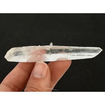 Přírodní kámen Křišťál laser oboustranný krystal z Brazílie 17g