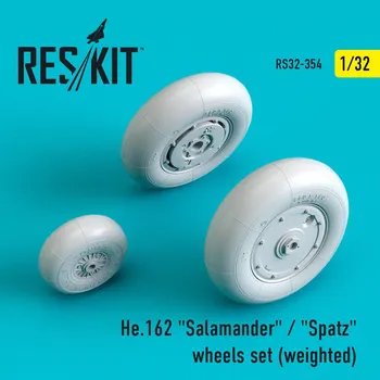 autíčko 1/32 He 162 Salamander/Spatz wheels (weighted)
