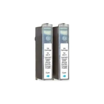 Lexmark 100XL Cyan - Doublepack