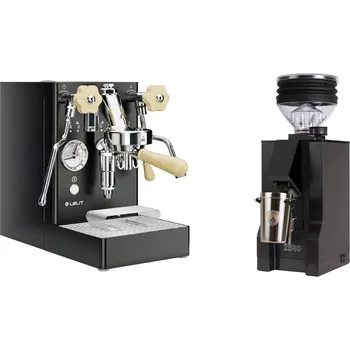 Kávovar Lelit Mara PL62X V2, black + Eureka Mignon Zero, BL black