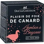 Plaisir z kachních Foie Gras 20% s Bayonskou šunkou 65g Ducs de Gascogne